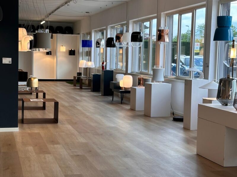 Pavimento SPC a doga grande a Bassano del Grappa